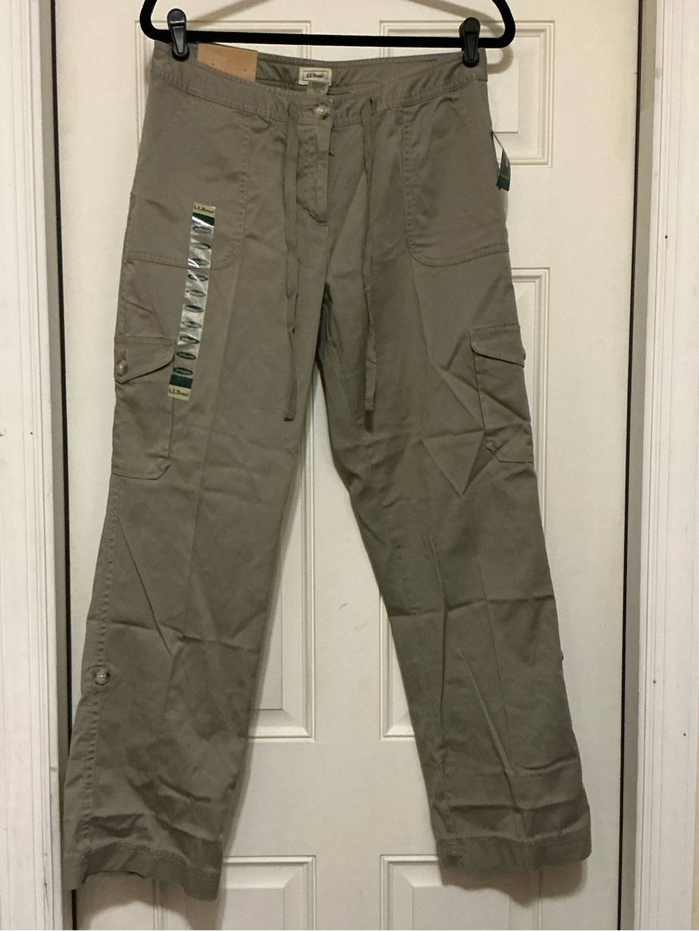 🍃 L.L.Bean Southport Cargo Pants NWT Women’s 10 Regular Eucalyptus